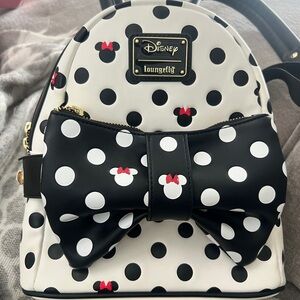 Exclusive Minnie Mouse 90th Anniversary Edition Loungefly Mini Backpack